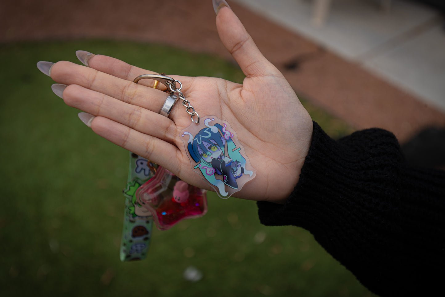 Miku Ghost-Type Charm