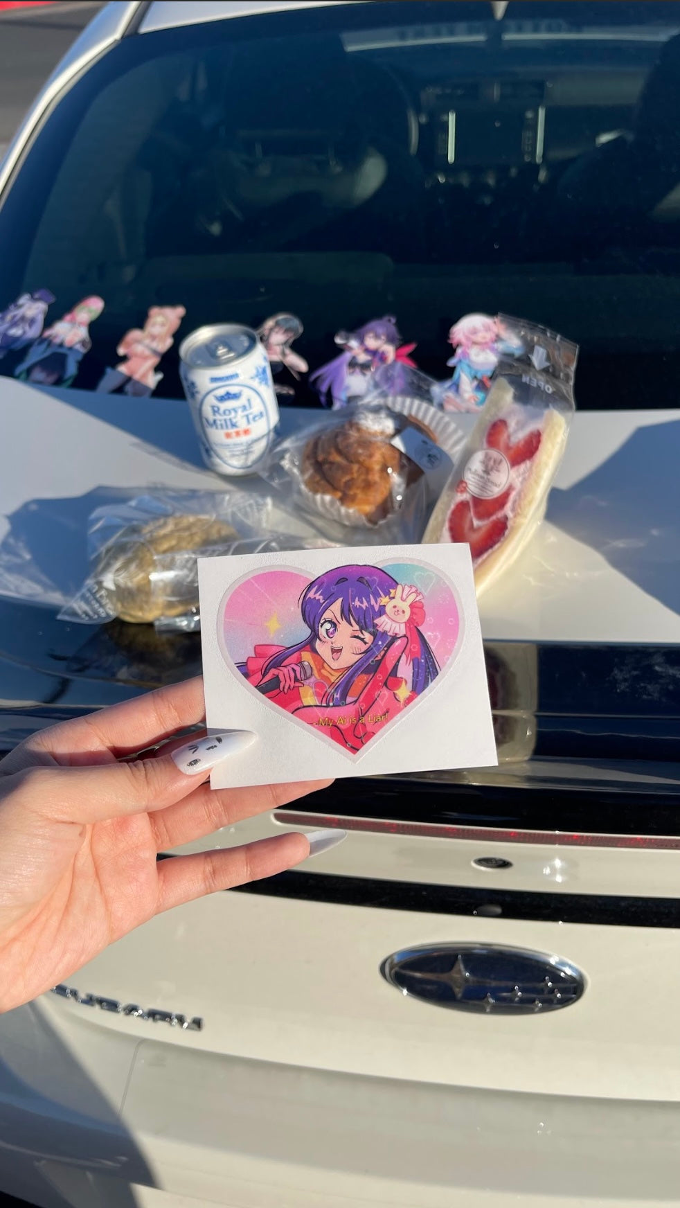 Ai Heart 90's Kiss Cut